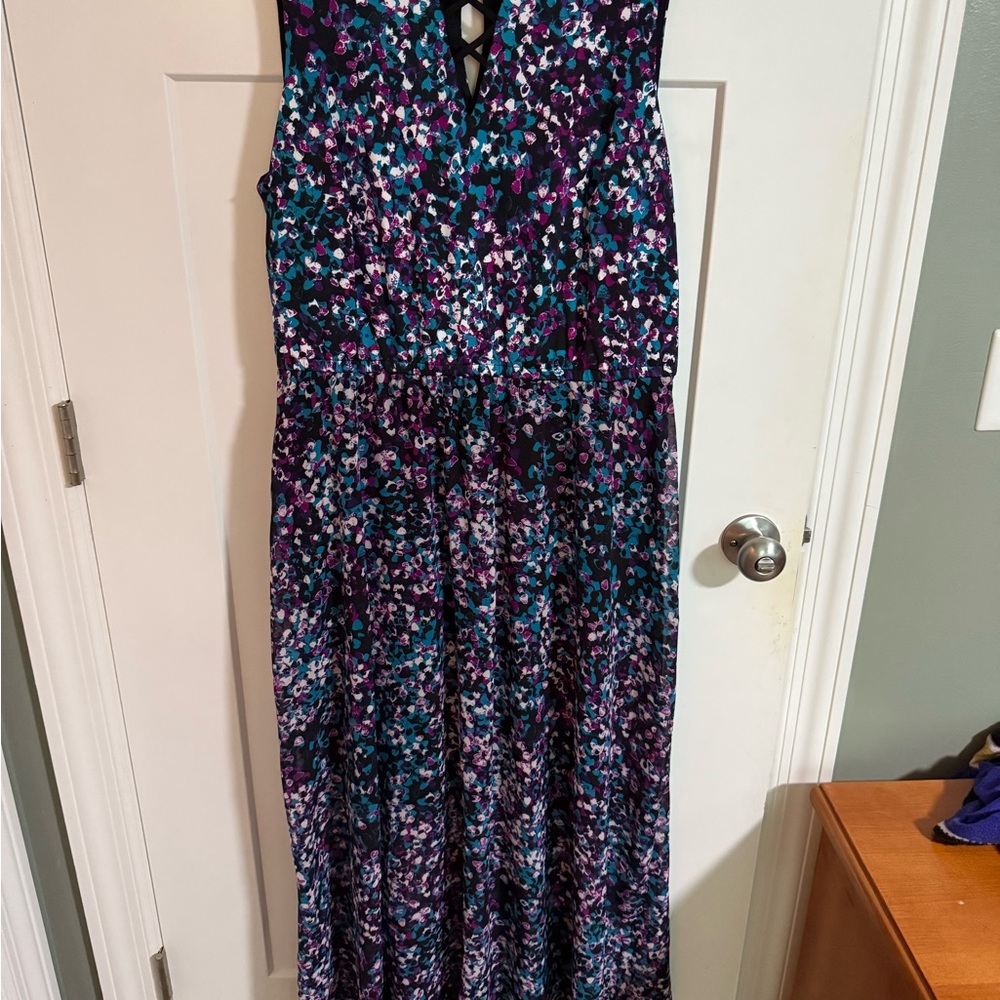 Lane Bryant Multicolor Maxi Dress